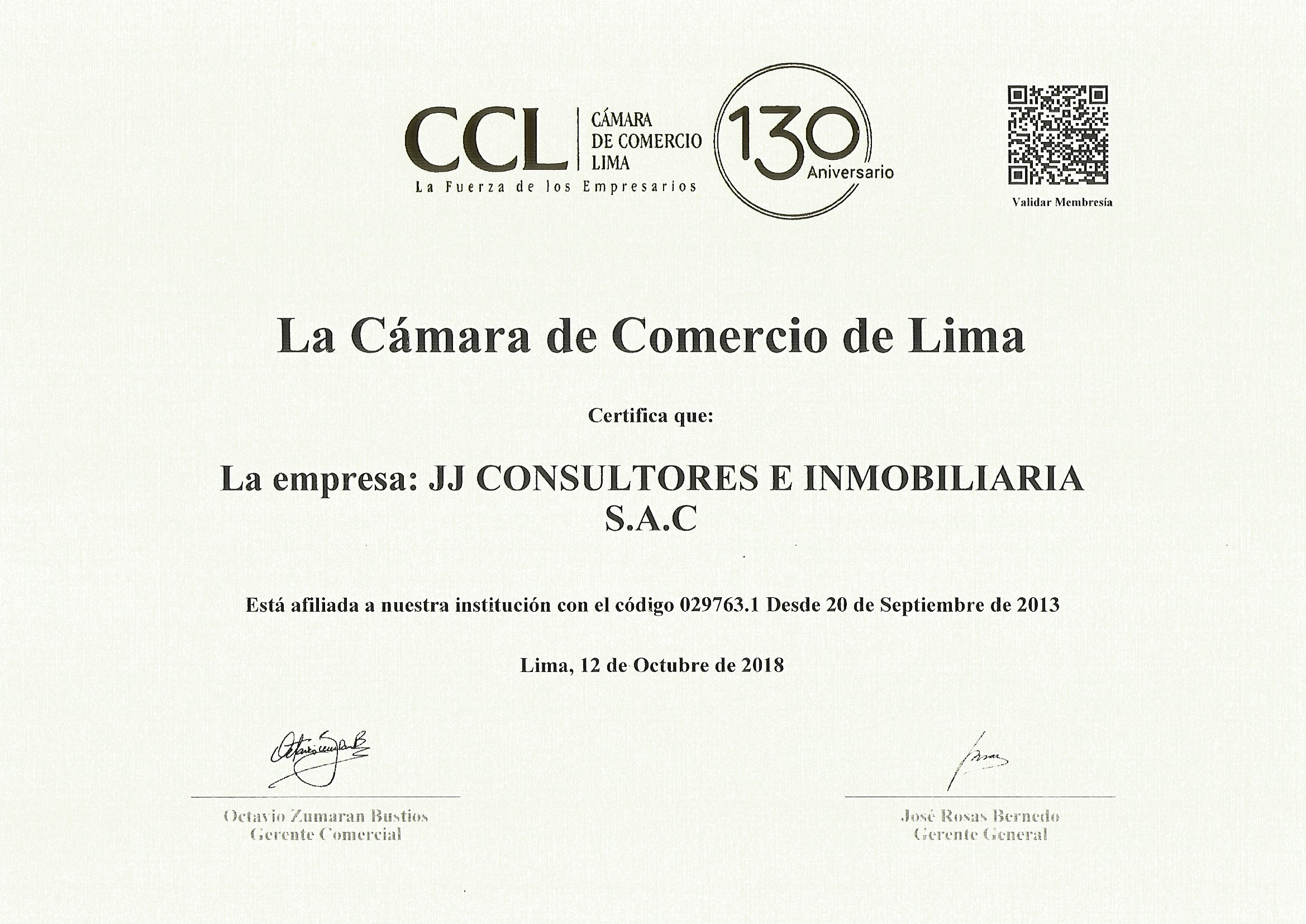 CCL Asociado 2018 - 2019